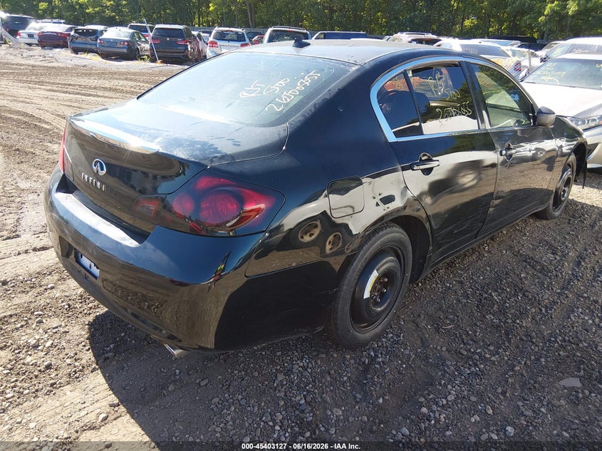 2012 Infiniti G VIN JN1DV6AR1CM730504 IAAI salvage auction — LEFT & RIGHT, Bill Of Sale (New York), sold $425 on 2026-07-14 (photo 4)