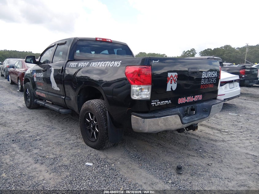 2010 Toyota Tundra VIN 5TFRM5F12AX006075 IAAI salvage auction — NORMAL WEAR, Clear (South Carolina), sold $2,950 on 2026-07-14 (photo 3)