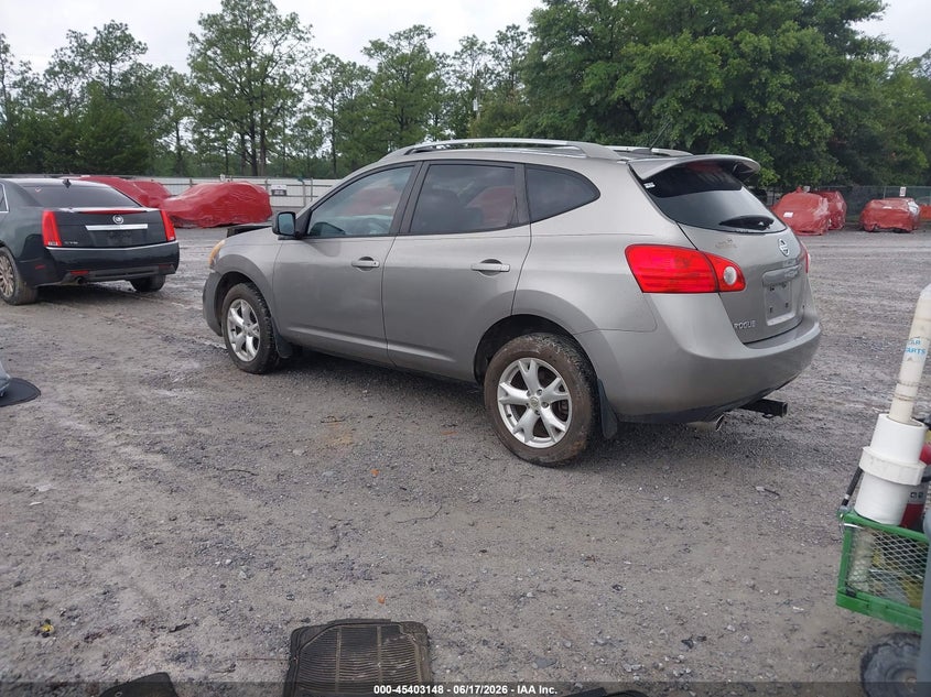 2008 Nissan Rogue VIN JN8AS58T68W016520 IAAI salvage auction — RIGHT FRONT, Rebuildable (Florida), sold $25 on 2026-07-16 (photo 3)