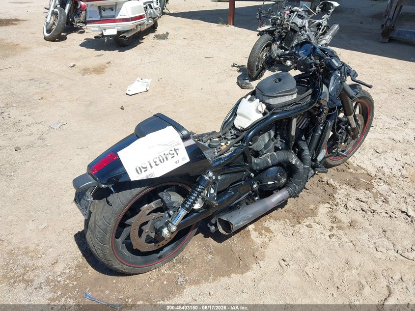 2012 Harley-davidson Night rod special VIN 1HD1HHH16CC807956 IAAI salvage auction — ROLLOVER, Salvage (Arizona), sold $3,150 on 2026-07-09 (photo 4)