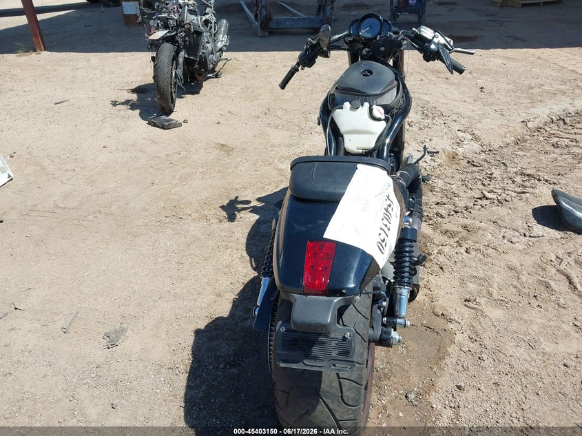 2012 Harley-davidson Night rod special VIN 1HD1HHH16CC807956 IAAI salvage auction — ROLLOVER, Salvage (Arizona), sold $3,150 on 2026-07-09 (photo 6)
