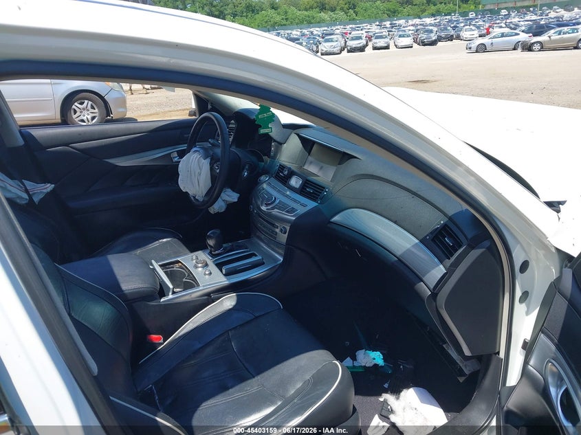 2016 Infiniti Q70 VIN JN1BY1AR8GM271088 IAAI salvage auction — FRONT END, Mv-907A (New York), sold $600 on 2026-07-14 (photo 5)