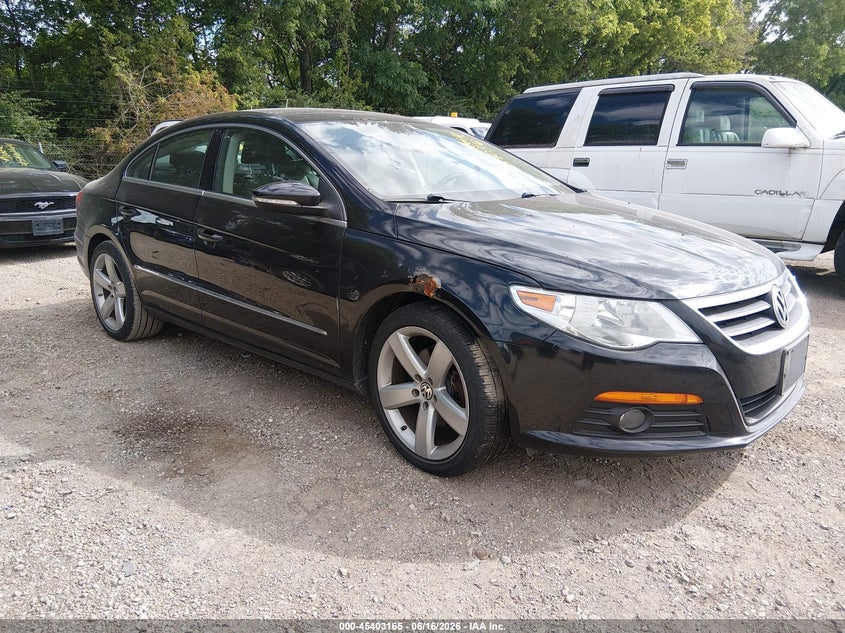 2012 Volkswagen Cc VIN WVWHP7AN8CE523677 IAAI salvage auction — NORMAL WEAR, Clear (Indiana), sold $475 on 2026-07-15 (photo 1)