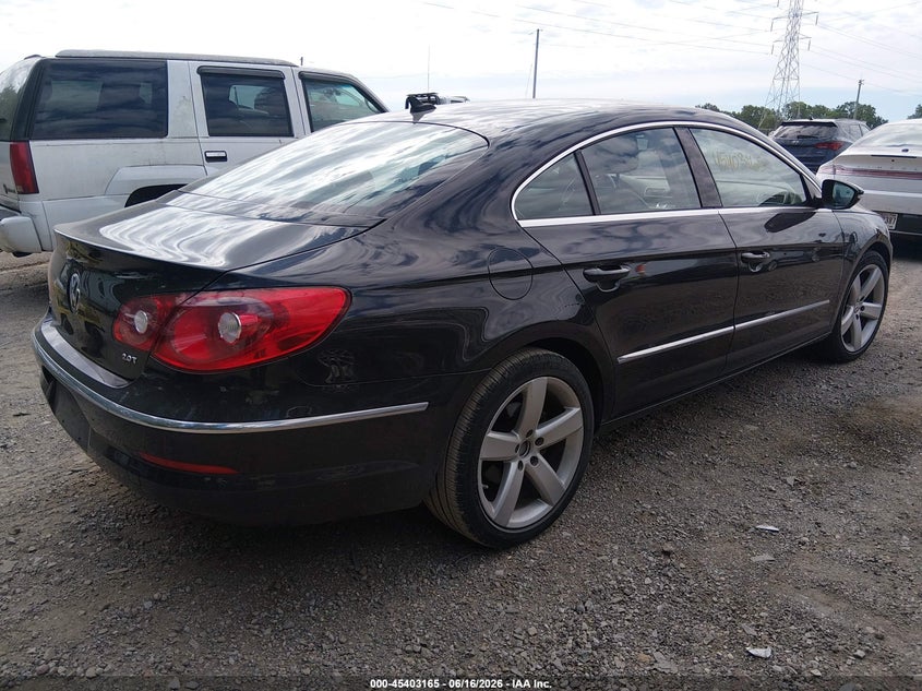 2012 Volkswagen Cc VIN WVWHP7AN8CE523677 IAAI salvage auction — NORMAL WEAR, Clear (Indiana), sold $475 on 2026-07-15 (photo 4)