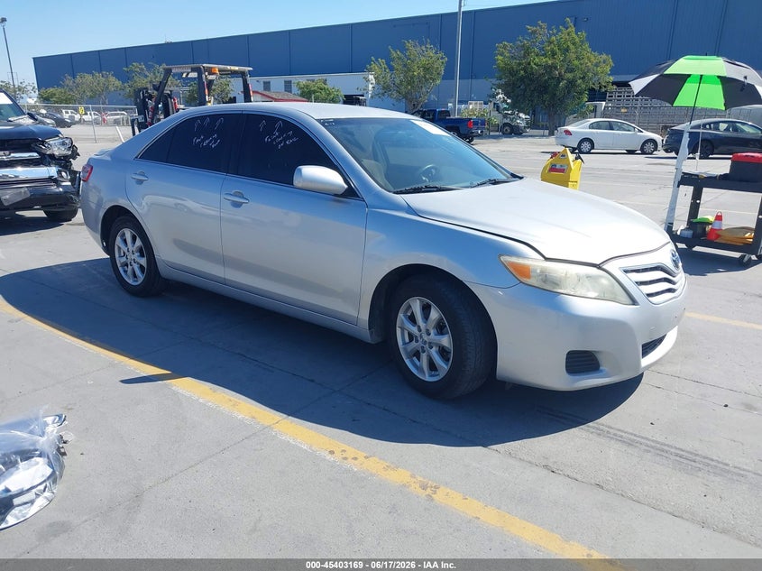 2010 Toyota Camry VIN JTNBK3EK7A3050355 IAAI salvage auction — LEFT FRONT, Salvage (California), sold $1,600 on 2026-07-20 (photo 1)