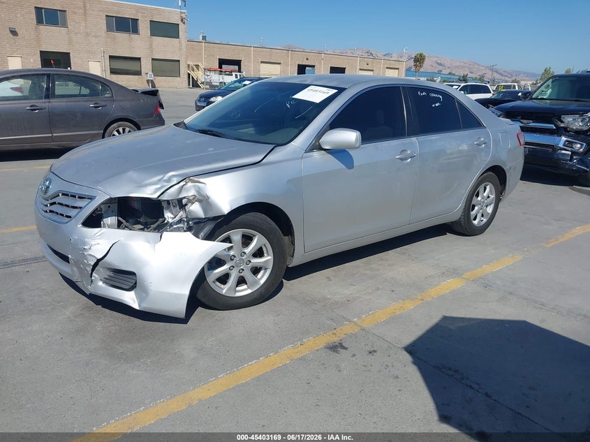 2010 Toyota Camry VIN JTNBK3EK7A3050355 IAAI salvage auction — LEFT FRONT, Salvage (California), sold $1,600 on 2026-07-20 (photo 2)