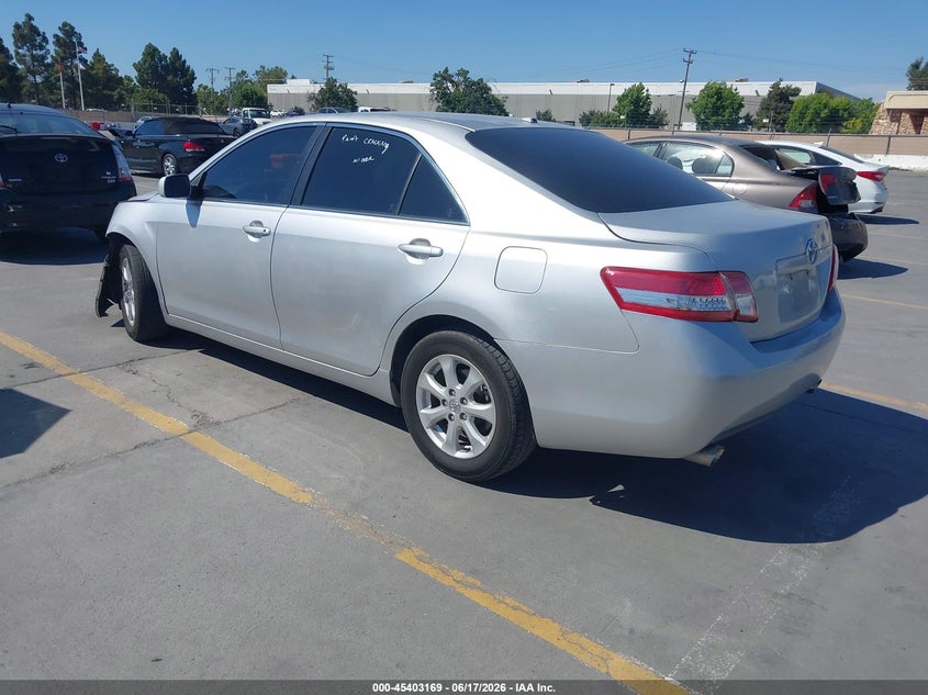 2010 Toyota Camry VIN JTNBK3EK7A3050355 IAAI salvage auction — LEFT FRONT, Salvage (California), sold $1,600 on 2026-07-20 (photo 3)