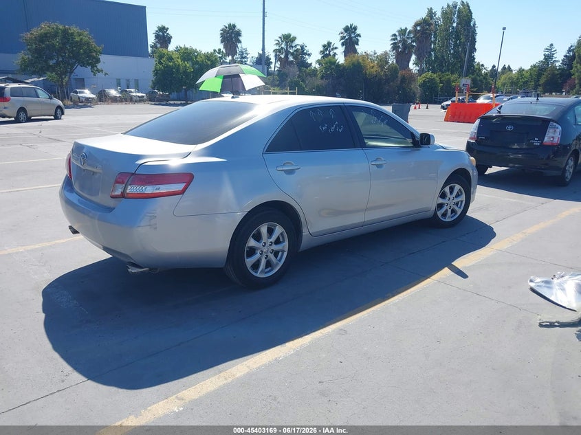 2010 Toyota Camry VIN JTNBK3EK7A3050355 IAAI salvage auction — LEFT FRONT, Salvage (California), sold $1,600 on 2026-07-20 (photo 4)
