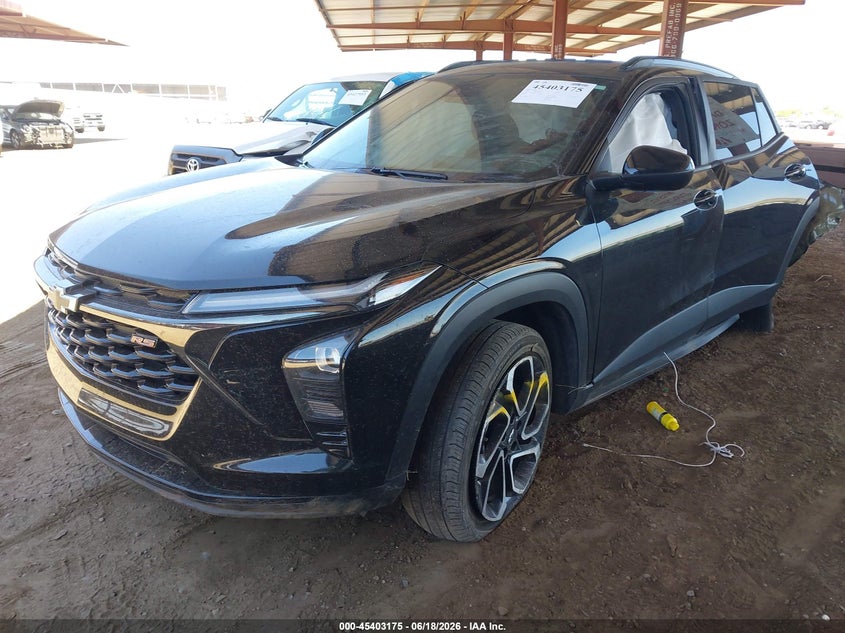 2024 Chevrolet Trax VIN KL77LJE25RC167033 IAAI salvage auction — REAR END, Salvage Title, sold $1,150 on 2026-07-21 (photo 2)