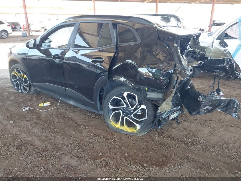 2024 Chevrolet Trax VIN KL77LJE25RC167033 IAAI salvage auction — REAR END, Salvage Title, sold $1,150 on 2026-07-21 (photo 3)