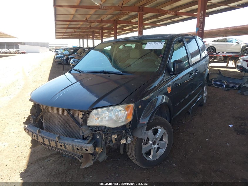 2011 Dodge Grand caravan VIN 2D4RN3DG7BR643877 IAAI salvage auction — UNKNOWN, Salvage (Arizona), sold $325 on 2026-08-16 (photo 2)