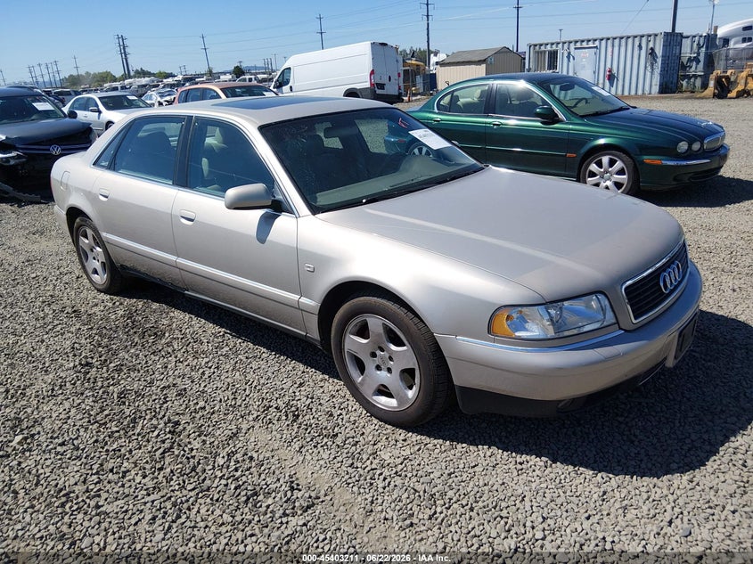 2001 Audi A8 VIN WAUML54D71N002798 IAAI salvage auction — NORMAL WEAR, Clear - Public Restricted (Oregon), sold $775 on 2026-07-20 (photo 1)