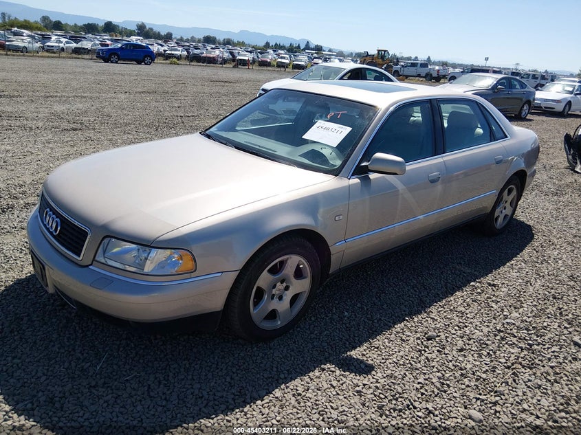2001 Audi A8 VIN WAUML54D71N002798 IAAI salvage auction — NORMAL WEAR, Clear - Public Restricted (Oregon), sold $775 on 2026-07-20 (photo 2)