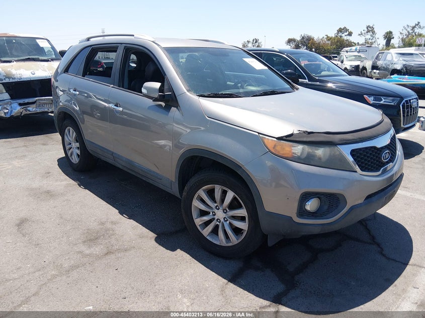 2011 Kia Sorento VIN 5XYKU3A11BG001306 IAAI salvage auction — NORMAL WEAR, Duplicate Paperwork (California), sold $600 on 2026-07-09 (photo 1)