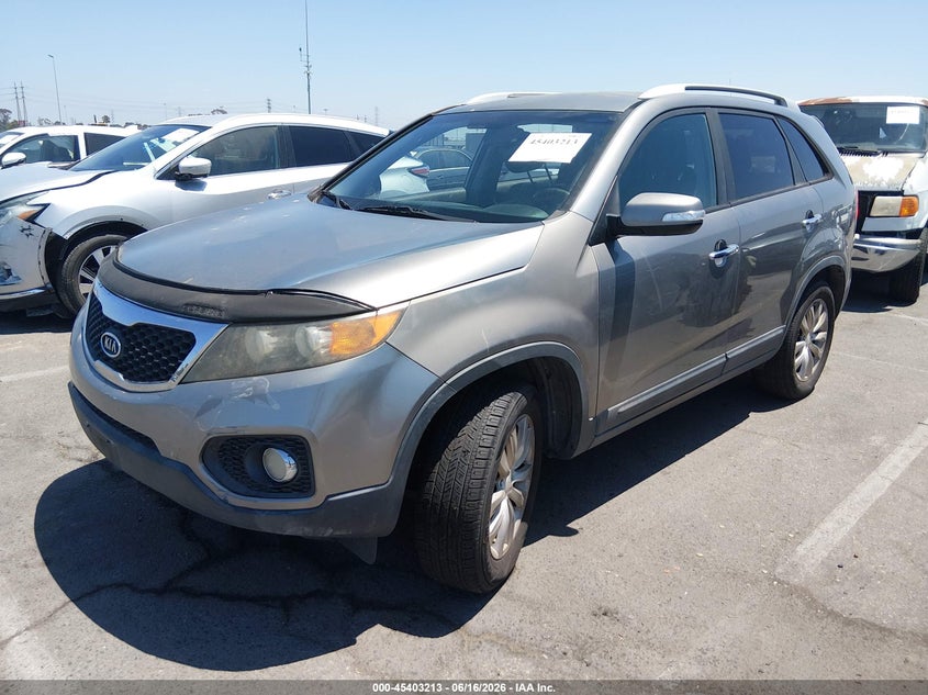 2011 Kia Sorento VIN 5XYKU3A11BG001306 IAAI salvage auction — NORMAL WEAR, Duplicate Paperwork (California), sold $600 on 2026-07-09 (photo 6)