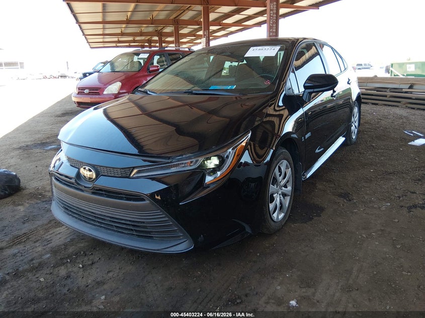 2025 Toyota Corolla VIN 5YFB4MDE9SP324468 IAAI salvage auction — RIGHT FRONT, Salvage (Arizona), sold $6,500 on 2026-07-28 (photo 2)