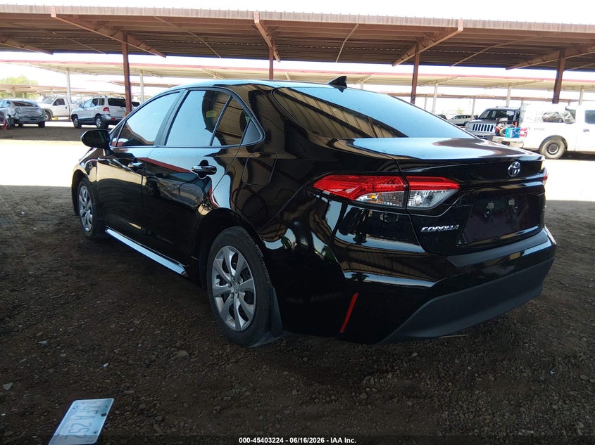 2025 Toyota Corolla VIN 5YFB4MDE9SP324468 IAAI salvage auction — RIGHT FRONT, Salvage (Arizona), sold $6,500 on 2026-07-28 (photo 3)