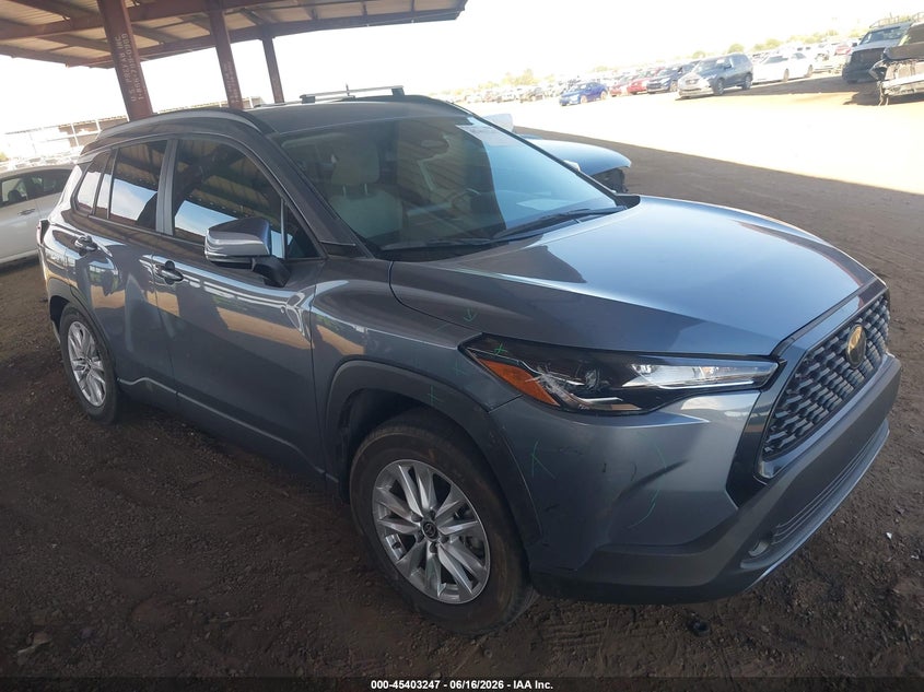 2023 Toyota Corolla cross VIN 7MUCAAAGXPV041616 IAAI salvage auction — LEFT SIDE, Salvage (Arizona), sold $6,700 on 2026-07-28 (photo 1)