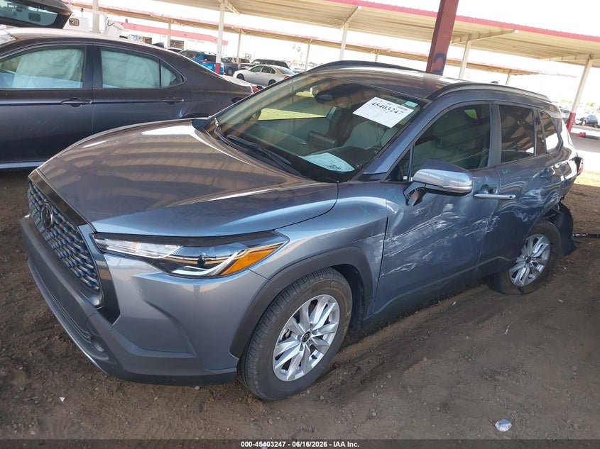 2023 Toyota Corolla cross VIN 7MUCAAAGXPV041616 IAAI salvage auction — LEFT SIDE, Salvage (Arizona), sold $6,700 on 2026-07-28 (photo 2)