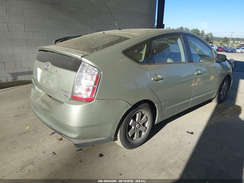 2009 Toyota Prius VIN JTDKB20U893508794 IAAI salvage auction — REAR END, Bill Of Sale (Washington), sold $1,150 on 2026-07-08 (photo 4)