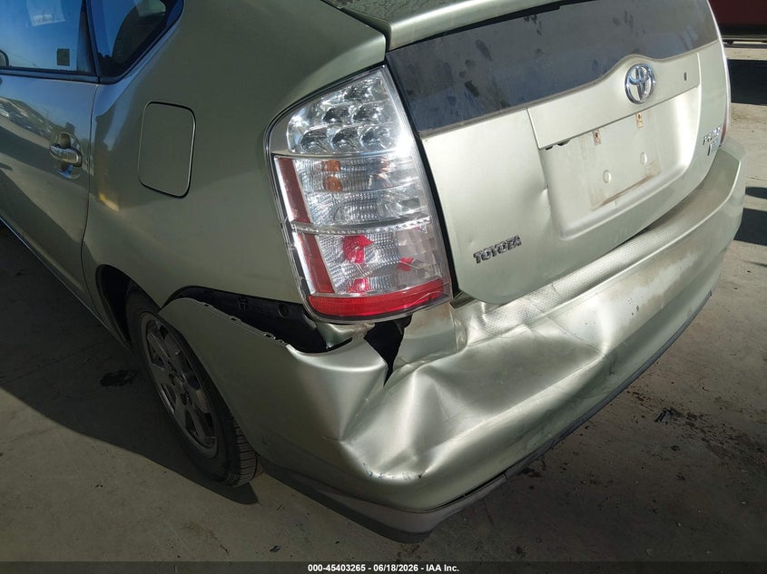 2009 Toyota Prius VIN JTDKB20U893508794 IAAI salvage auction — REAR END, Bill Of Sale (Washington), sold $1,150 on 2026-07-08 (photo 6)