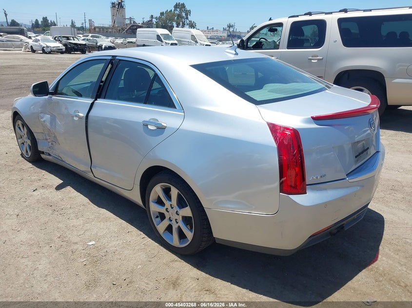 2014 Cadillac Ats VIN 1G6AB5RA6E0150678 IAAI salvage auction — SIDE, Salvage (California), sold $1,750 on 2026-07-09 (photo 3)