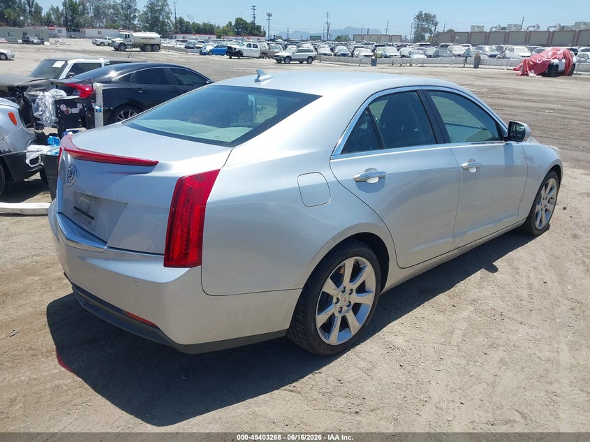 2014 Cadillac Ats VIN 1G6AB5RA6E0150678 IAAI salvage auction — SIDE, Salvage (California), sold $1,750 on 2026-07-09 (photo 4)