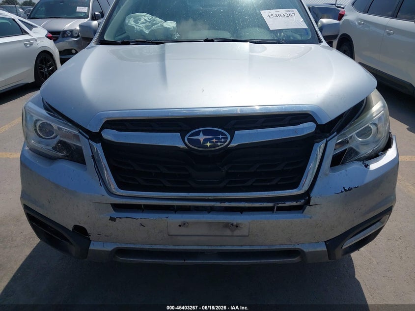 2017 Subaru Forester VIN JF2SJARC7HH421673 IAAI salvage auction — FRONT END, Salvage (Texas), sold $350 on 2026-07-30 (photo 6)