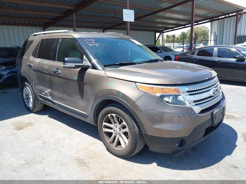 2015 Ford Explorer VIN 1FM5K7D82FGB50731 IAAI salvage auction — LEFT & RIGHT, Salvage (California), sold $2,925 on 2026-07-09 (photo 1)