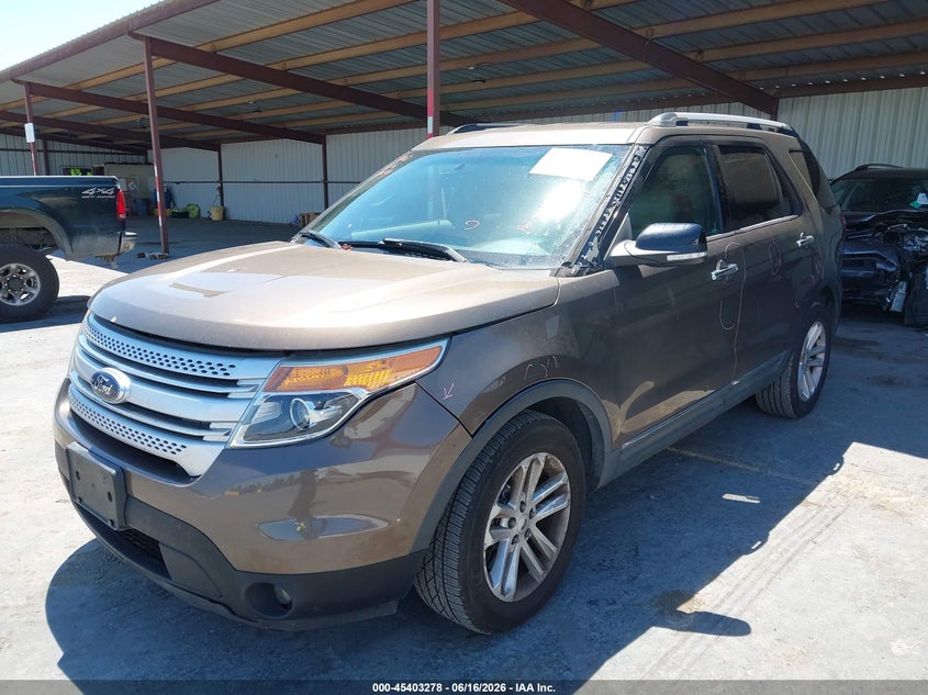 2015 Ford Explorer VIN 1FM5K7D82FGB50731 IAAI salvage auction — LEFT & RIGHT, Salvage (California), sold $2,925 on 2026-07-09 (photo 2)
