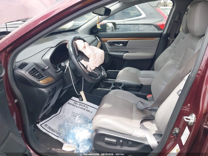 2019 Honda Cr-v VIN 7FARW1H83KE016644 IAAI salvage auction — FRONT END, Salvage Title, sold $3,050 on 2026-07-08 (photo 5)