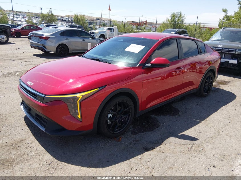2025 Kia K4 VIN 3KPFU4DE7SE217681 IAAI salvage auction — FRONT END, Salvage (New Mexico), sold $7,700 on 2026-08-20 (photo 2)