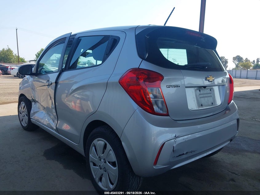 2017 Chevrolet Spark VIN KL8CB6SA9HC751052 IAAI salvage auction — SIDE, Salvage Title, sold $1,150 on 2026-07-28 (photo 3)