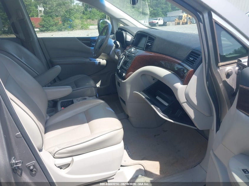 2011 Nissan Quest VIN JN8AE2KP0B9002572 IAAI salvage auction — NORMAL WEAR, Clear (Georgia), sold $900 on 2026-07-14 (photo 5)