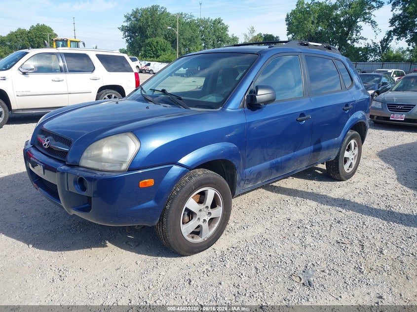 2008 Hyundai Tucson VIN KM8JM12B58U893442 IAAI salvage auction — NORMAL WEAR, Original (Ohio), sold $375 on 2026-07-22 (photo 2)