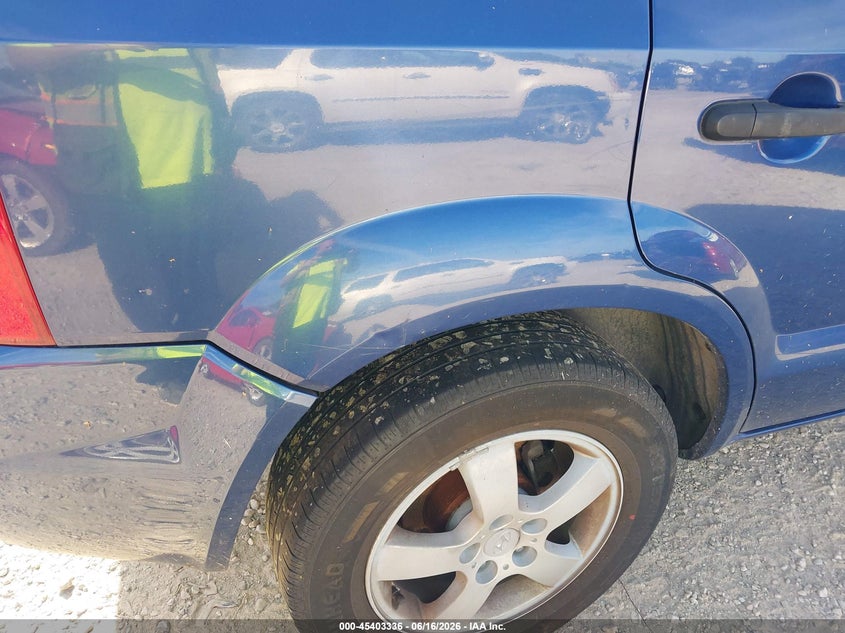 2008 Hyundai Tucson VIN KM8JM12B58U893442 IAAI salvage auction — NORMAL WEAR, Original (Ohio), sold $375 on 2026-07-22 (photo 6)