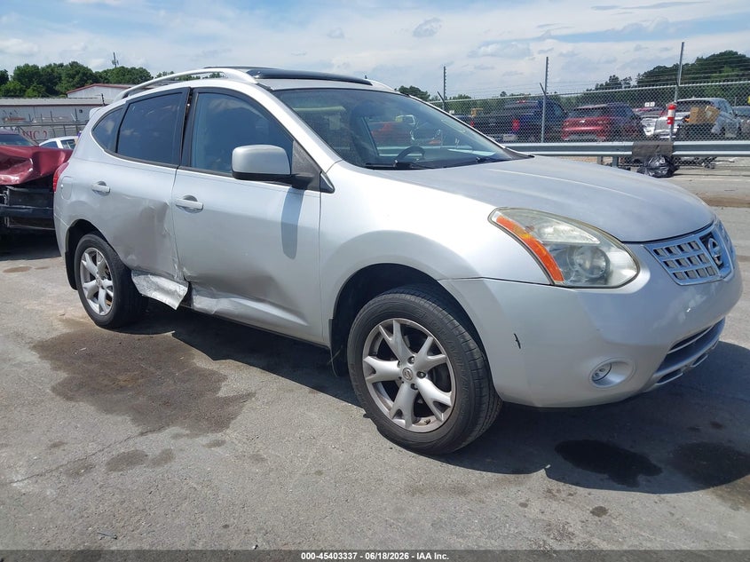 2008 Nissan Rogue VIN JN8AS58V08W104982 IAAI salvage auction — RIGHT SIDE, Salvage (Idaho), sold $600 on 2026-07-13 (photo 1)