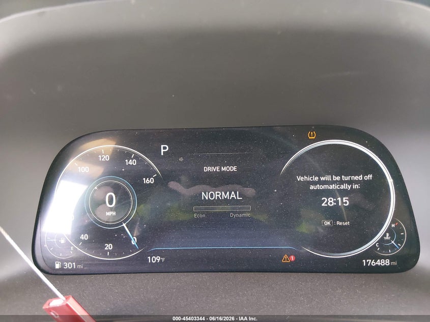 2020 Hyundai Sonata VIN 5NPEH4J21LH010761 IAAI salvage auction — FRONT END, Salvage Title, sold $4,250 on 2026-07-26 (photo 7)