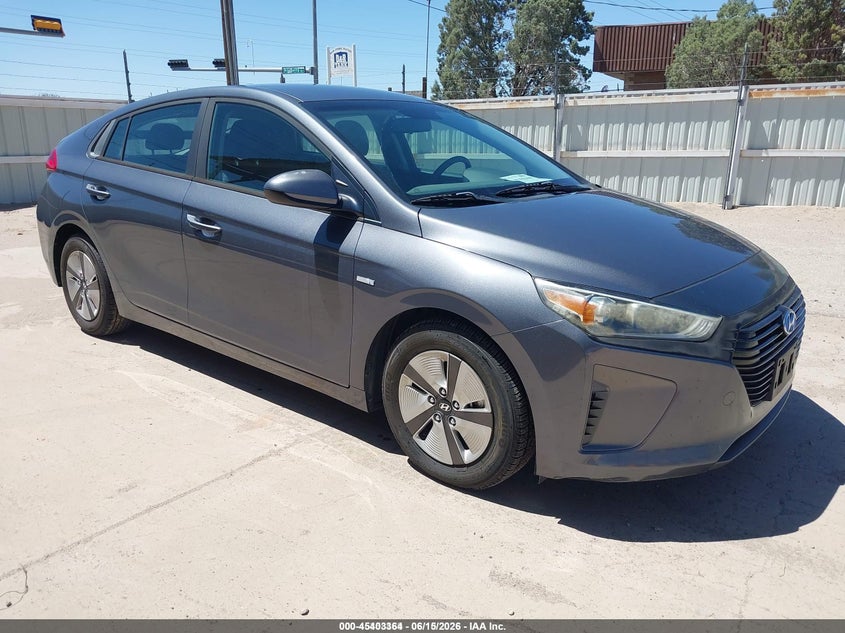 2018 Hyundai Ioniq hybrid VIN KMHC65LC1JU075441 — IAAI salvage auction photo