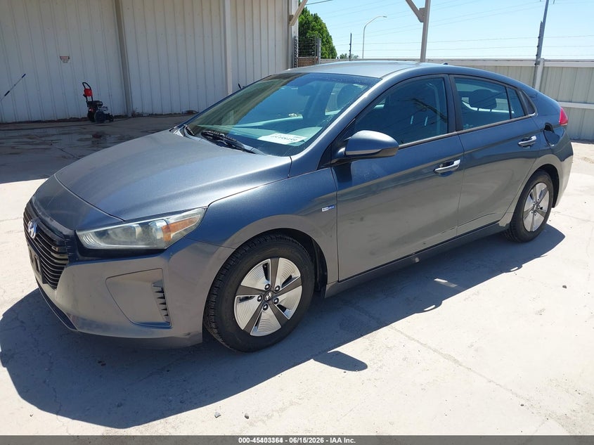 2018 Hyundai Ioniq hybrid VIN KMHC65LC1JU075441 IAAI salvage auction — LEFT REAR, Sf97 (New Mexico), sold $8,050 on 2026-08-05 (photo 2)