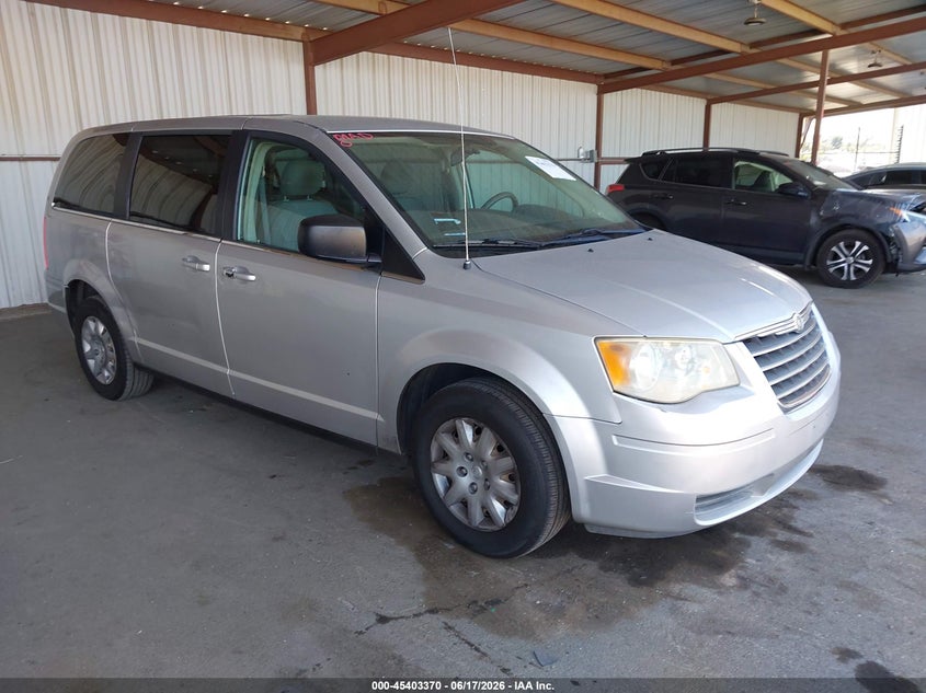 2009 Chrysler Town & country VIN 2A8HR44E39R514801 IAAI salvage auction — LEFT & RIGHT, Salvage (California), sold $850 on 2026-07-09 (photo 1)