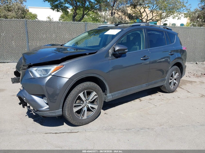 2017 Toyota Rav 4 VIN JTMWFREV6HD101890 IAAI salvage auction — FRONT END, Salvage (California), sold $3,825 on 2026-07-27 (photo 2)