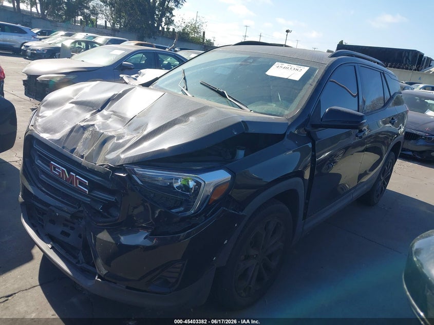 2020 Gmc Terrain VIN 3GKALPEV8LL302253 IAAI salvage auction — FRONT END, Salvage Title, sold $2,800 on 2026-07-25 (photo 2)