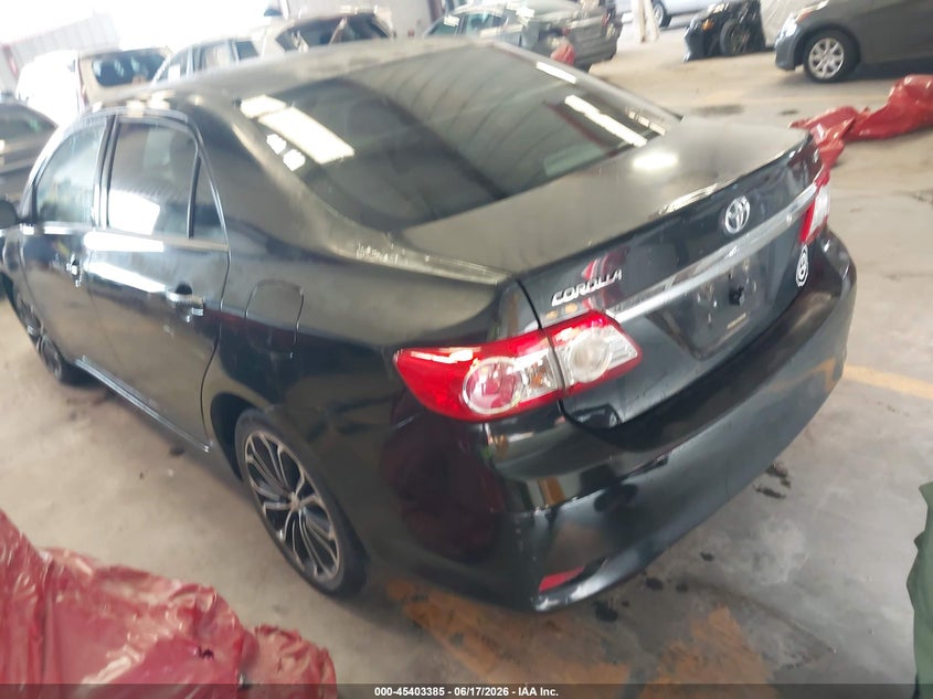 2013 Toyota Corolla VIN 5YFBU4EE8DP114042 IAAI salvage auction — NORMAL WEAR, Original (Texas), sold $1,850 on 2026-07-29 (photo 3)