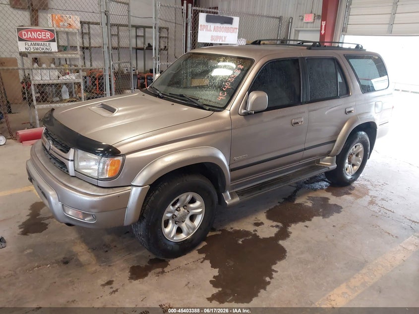 2002 Toyota 4runner VIN JT3GN86R520243685 IAAI salvage auction — NORMAL WEAR, Original (Texas), sold $1,850 on 2026-07-08 (photo 2)