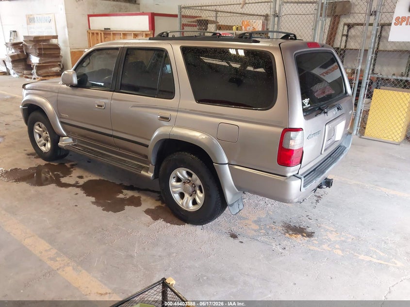 2002 Toyota 4runner VIN JT3GN86R520243685 IAAI salvage auction — NORMAL WEAR, Original (Texas), sold $1,850 on 2026-07-08 (photo 3)