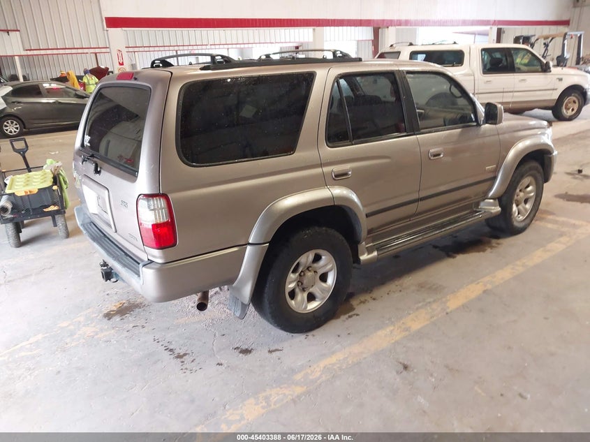 2002 Toyota 4runner VIN JT3GN86R520243685 IAAI salvage auction — NORMAL WEAR, Original (Texas), sold $1,850 on 2026-07-08 (photo 4)