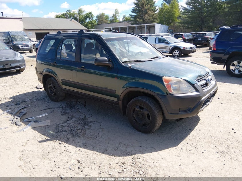 2002 Honda Cr-v VIN SHSRD78412U003529 IAAI salvage auction — NORMAL WEAR, Clear (Massachusetts), sold $300 on 2026-07-15 (photo 1)