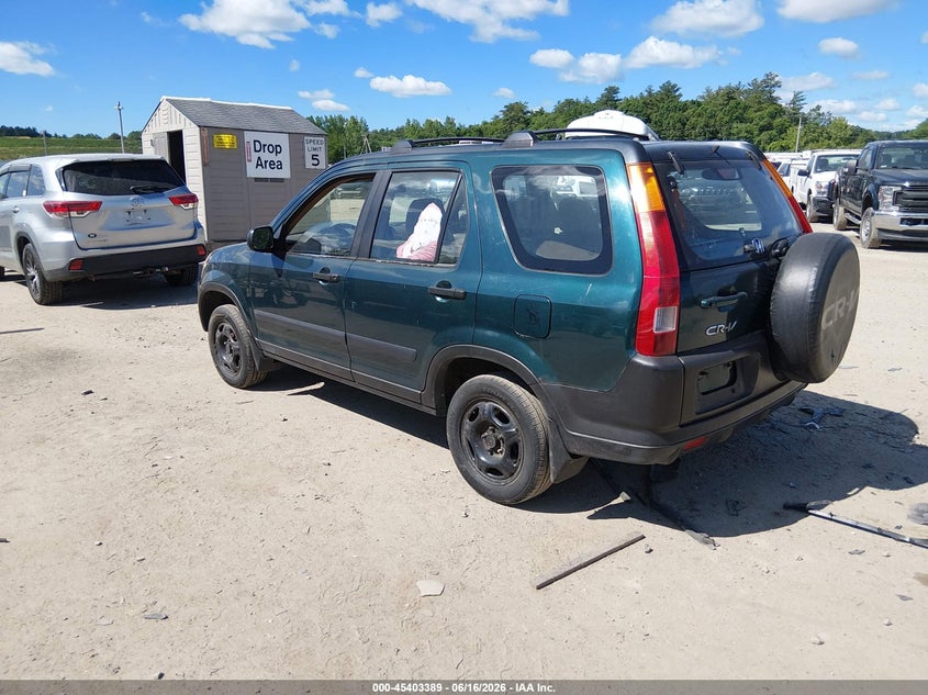 2002 Honda Cr-v VIN SHSRD78412U003529 IAAI salvage auction — NORMAL WEAR, Clear (Massachusetts), sold $300 on 2026-07-15 (photo 3)