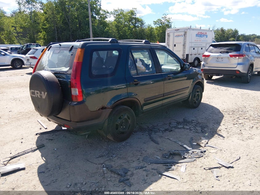 2002 Honda Cr-v VIN SHSRD78412U003529 IAAI salvage auction — NORMAL WEAR, Clear (Massachusetts), sold $300 on 2026-07-15 (photo 4)